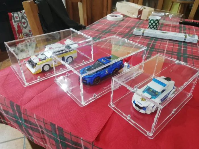 TECHE IN PLEXIGLASS PER ACTION FIGURE, LEGO E MODELLISMO - immagine 7