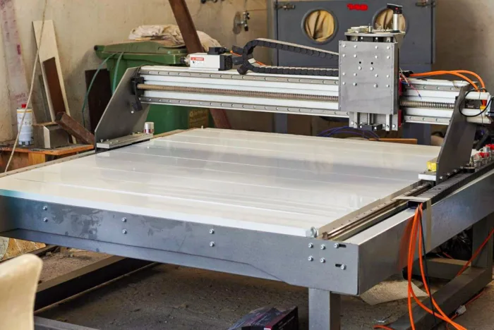 Pantografo CNC per legno, plastica, marmo, alluminio. - immagine 3