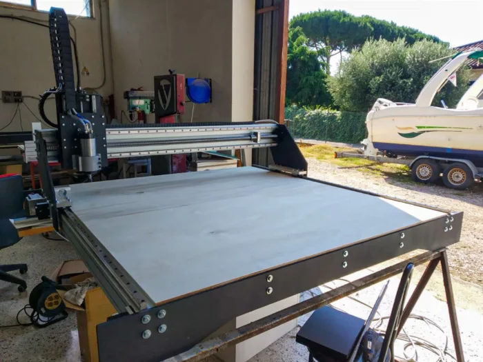 Pantografo CNC per legno, plastica, marmo, alluminio. - immagine 2